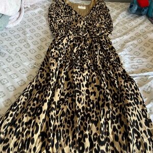 leopard dress